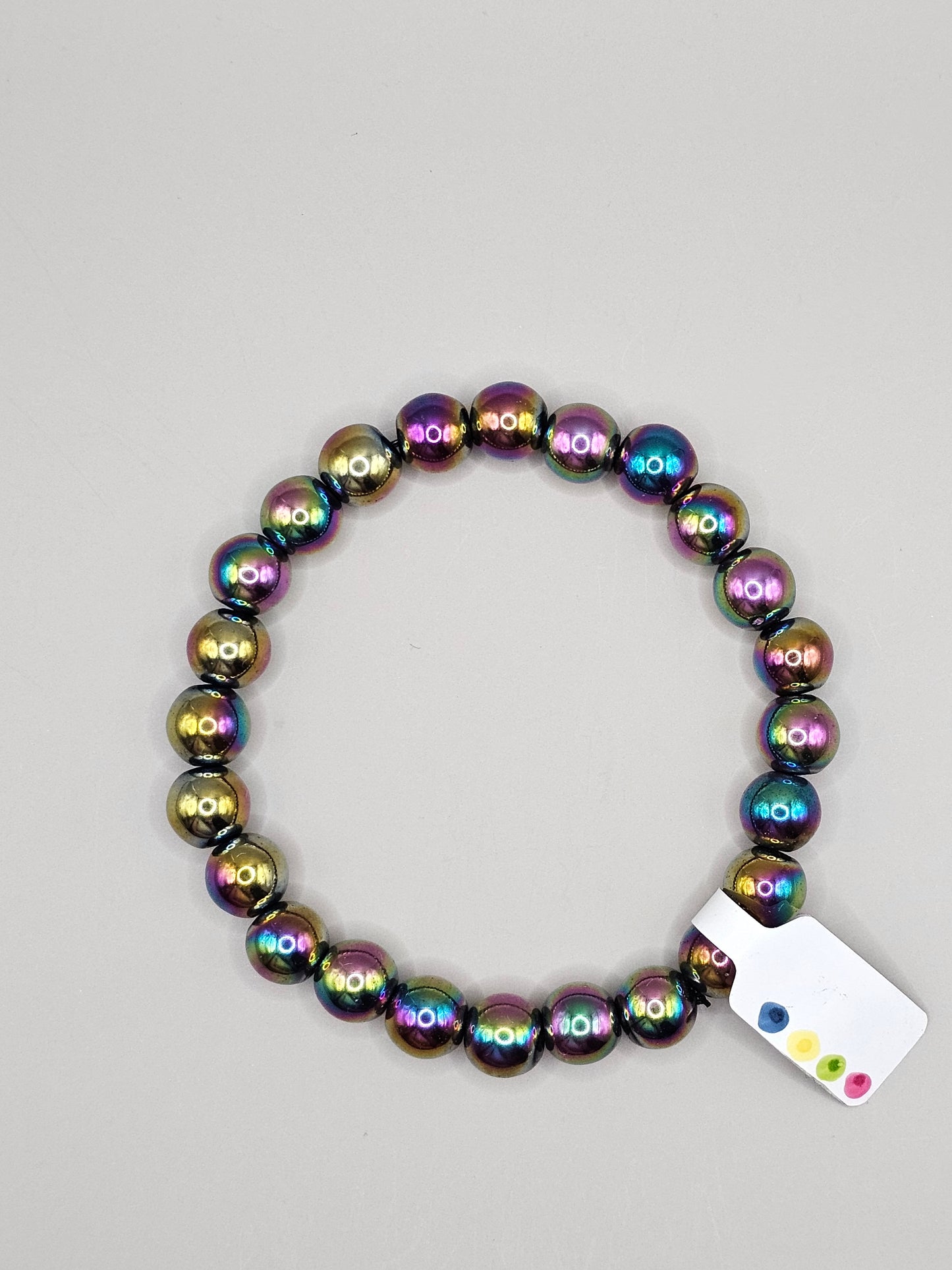 Rainbow Hematite Bracelet