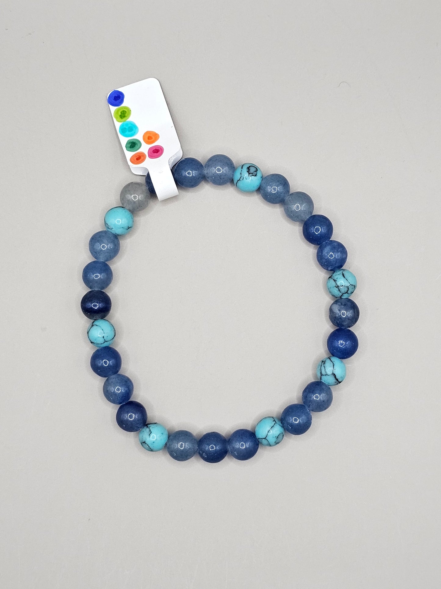 Blue Aventurine & Turquoise Bracelet