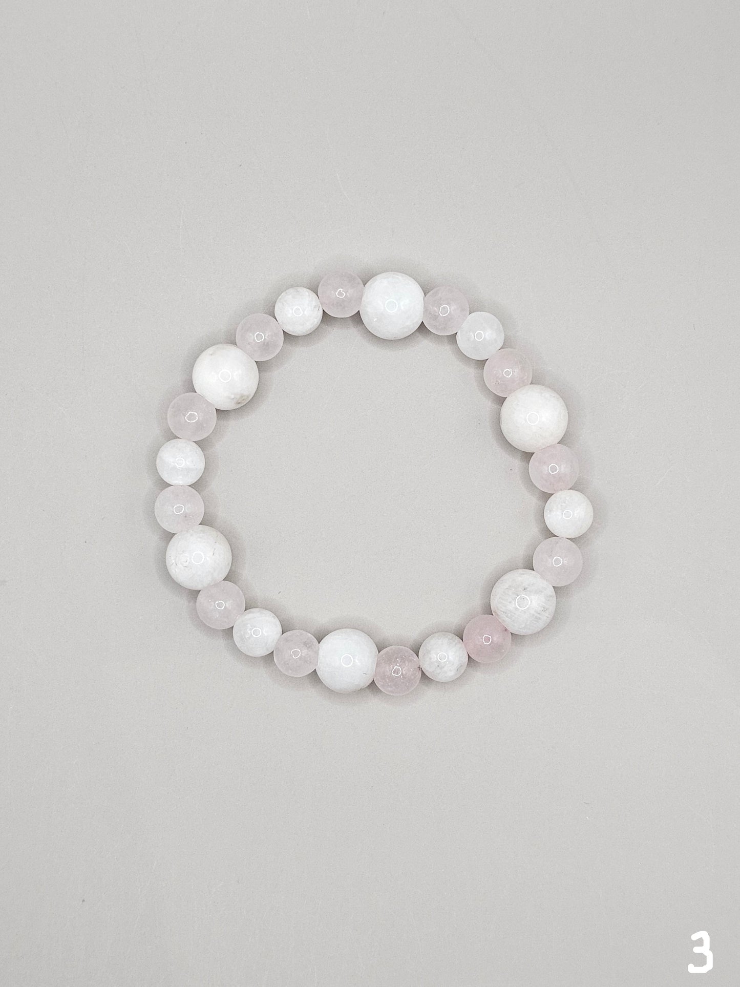 Rose Quartz & Moonstone Bracelet