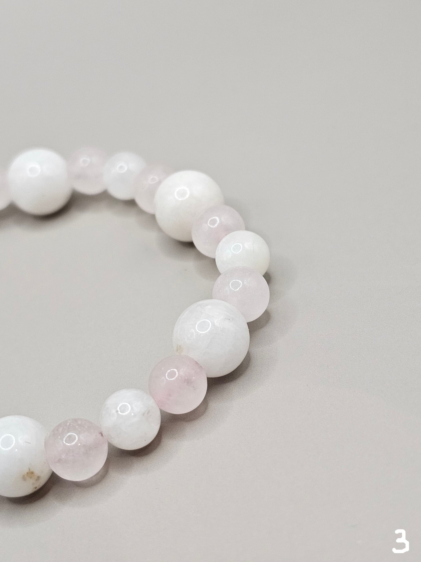 Rose Quartz & Moonstone Bracelet