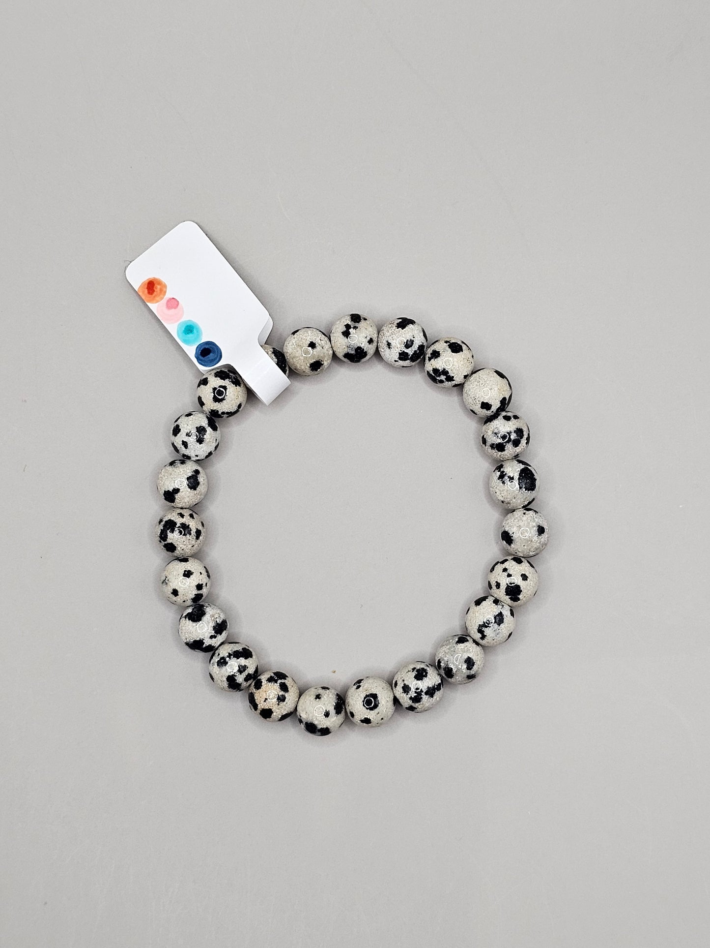Mommy & Me Bracelet Set - Dalmatian Jasper