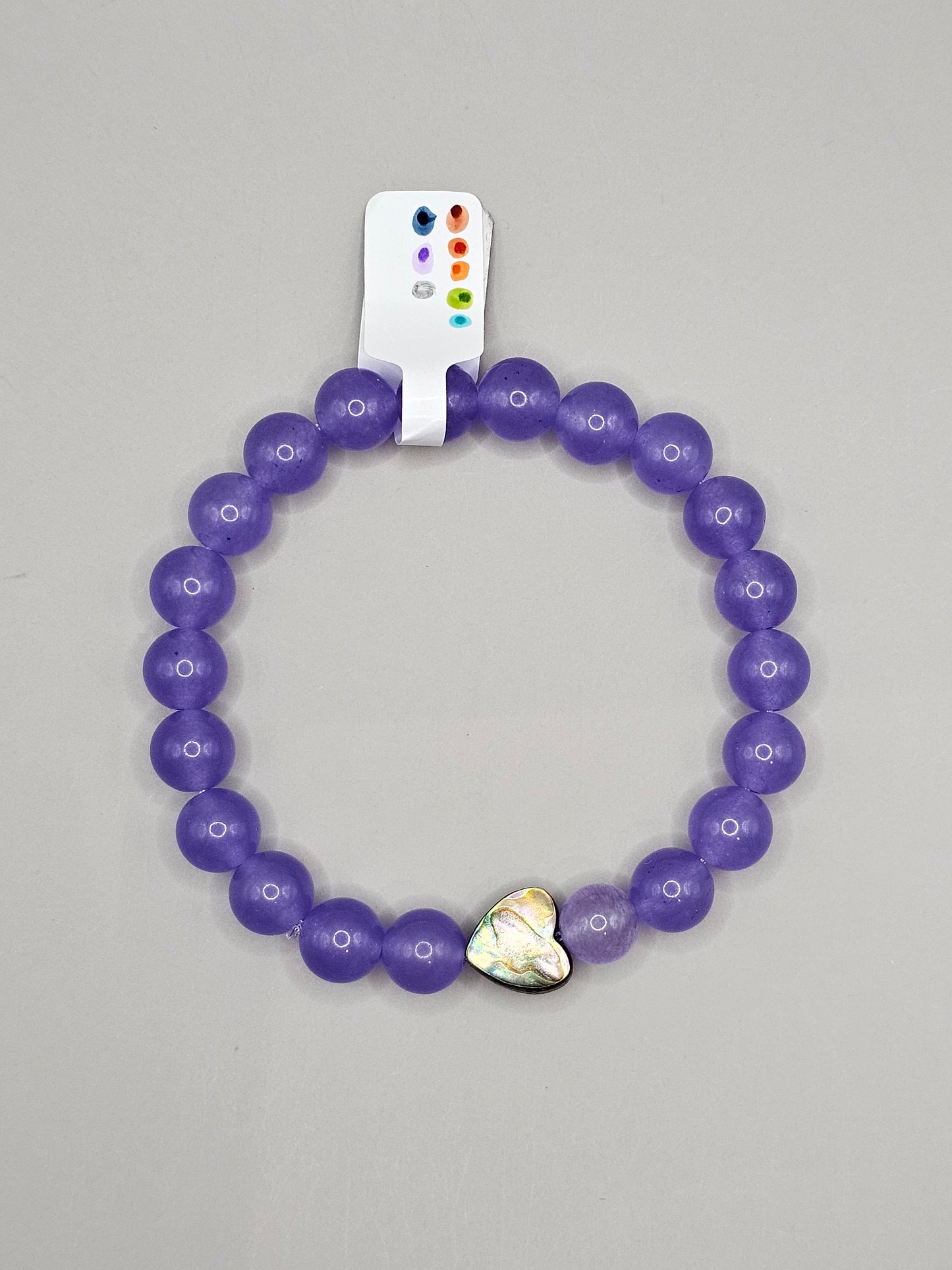 Mommy & Me Bracelet Set - Mermaid Heart Bracelet