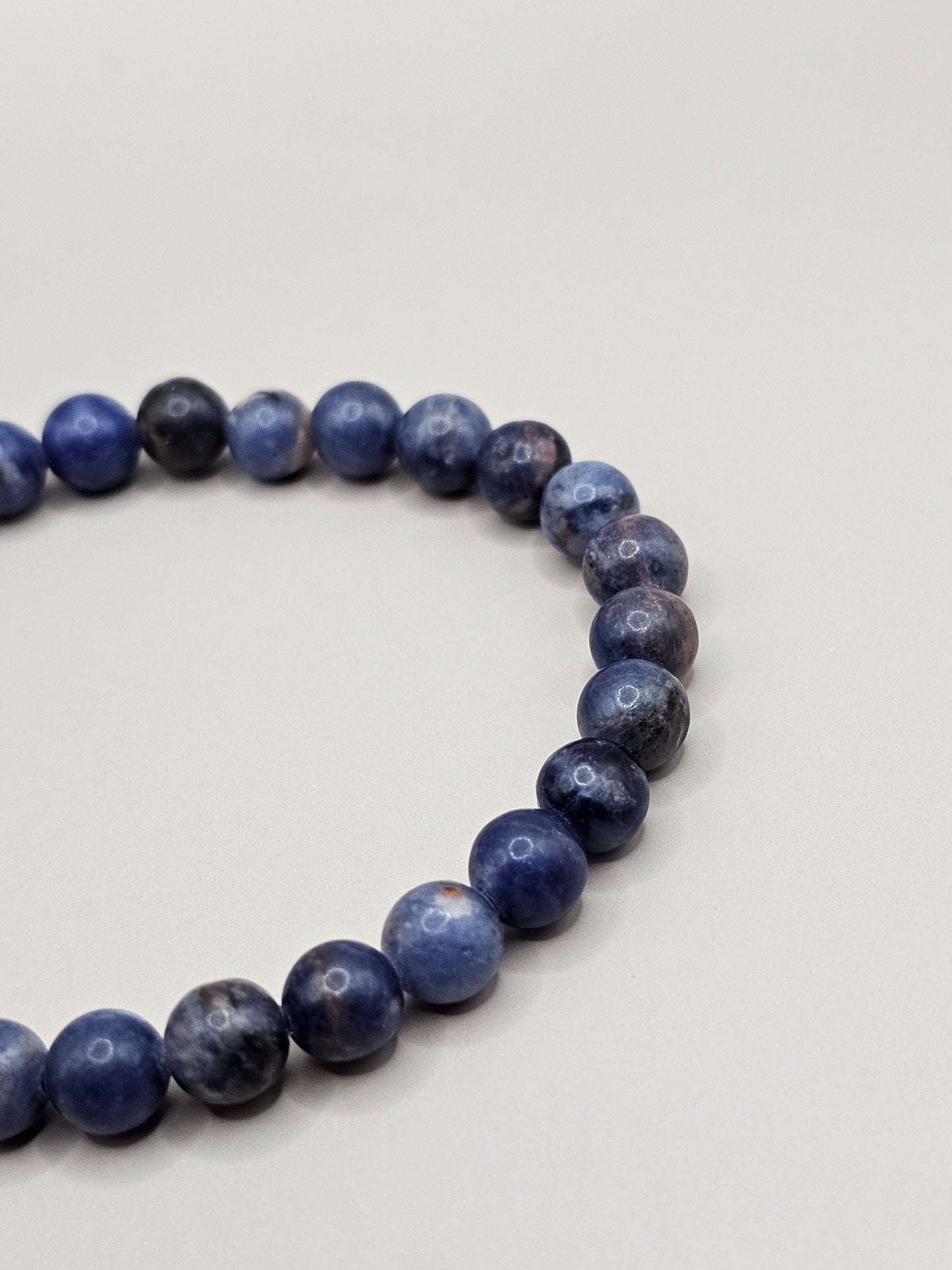 Sodalite & Hematite Men's Bracelet