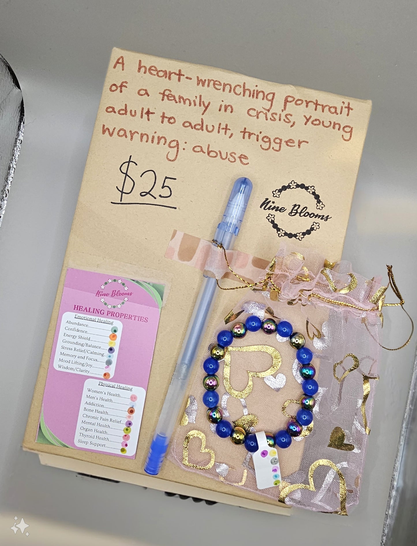 Blind Date with a Book and a Crystal Bracelet!