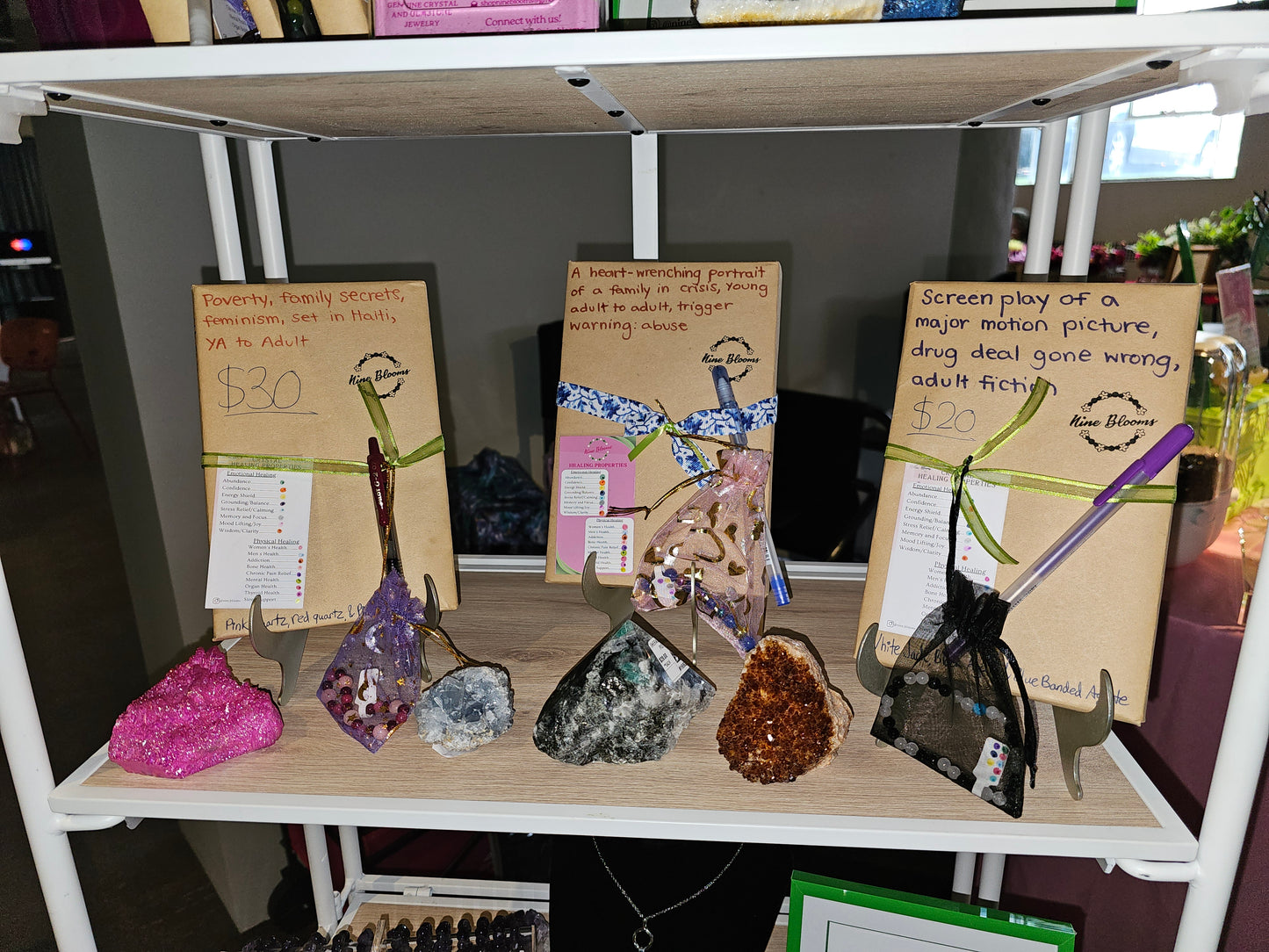 Blind Date with a Book and a Crystal Bracelet!