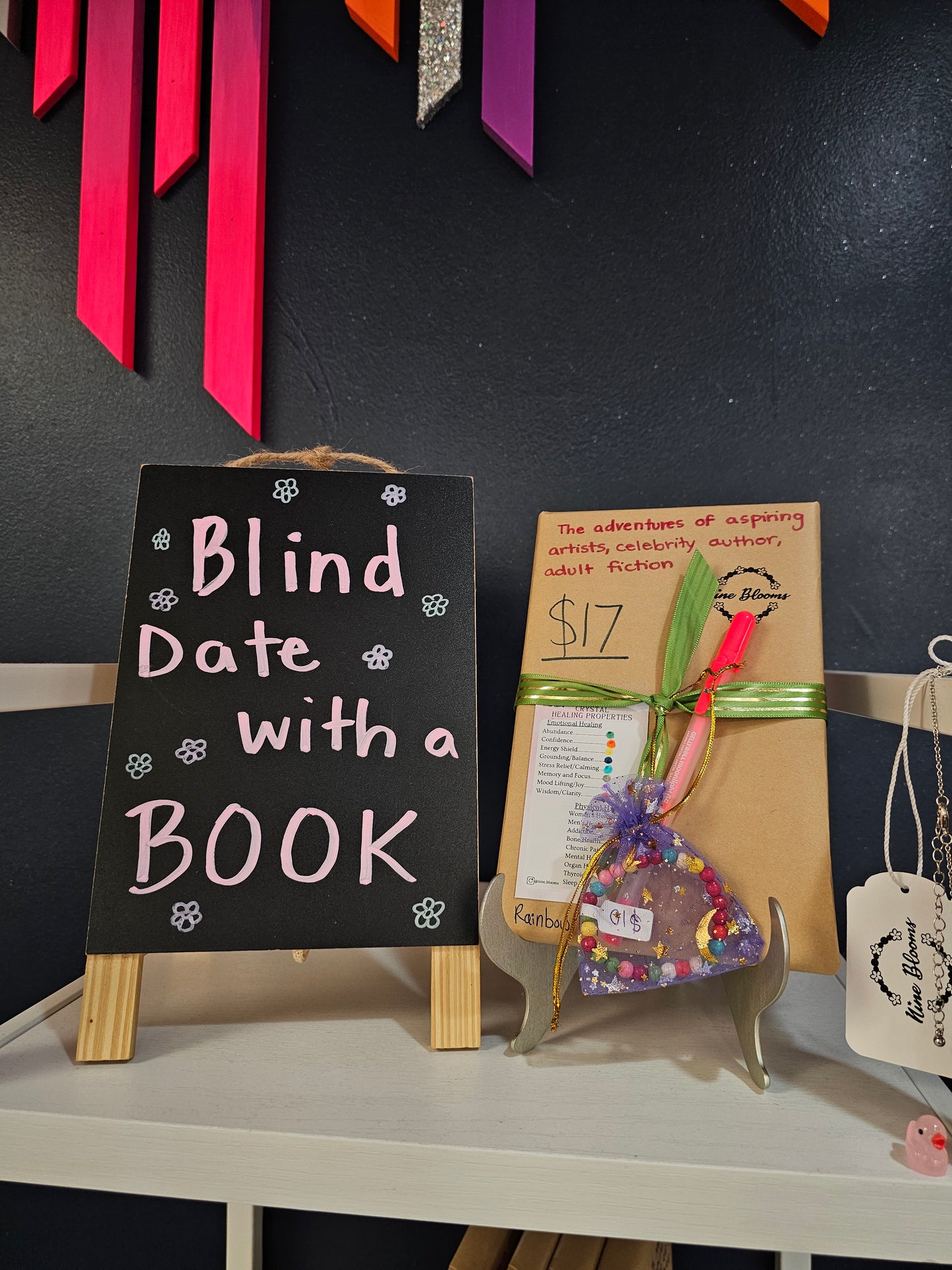 Blind Date with a Book and a Crystal Bracelet!