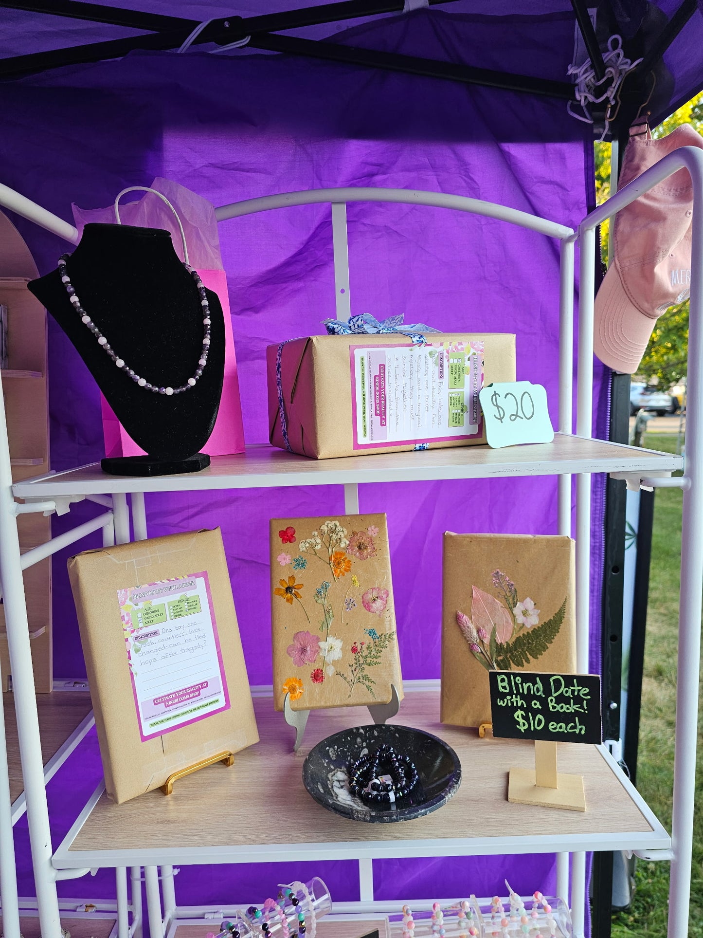 Blind Date with a Book and a Crystal Bracelet!