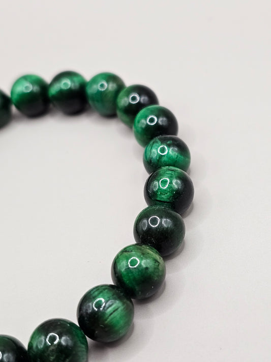 Green Tiger's Eye Bracelet