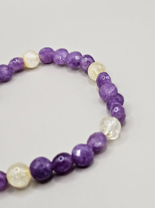 Amethyst & Citrine Bracelet