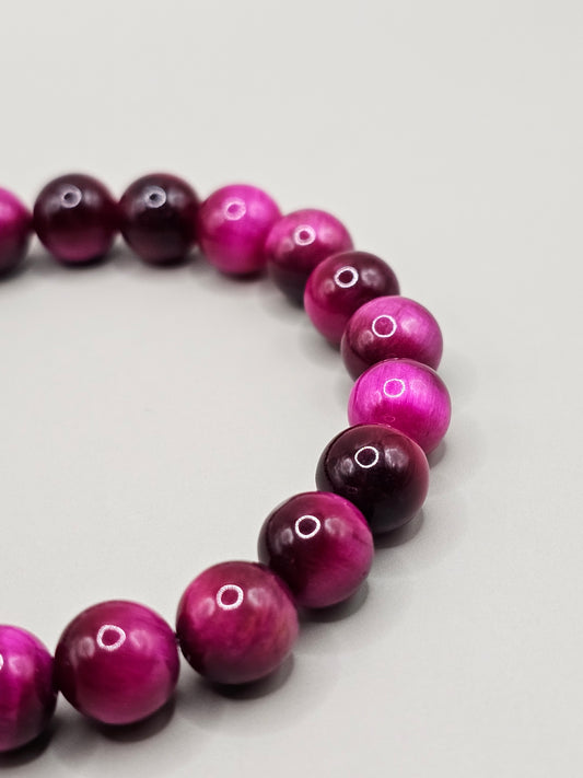 Pink Tiger's Eye Bracelet