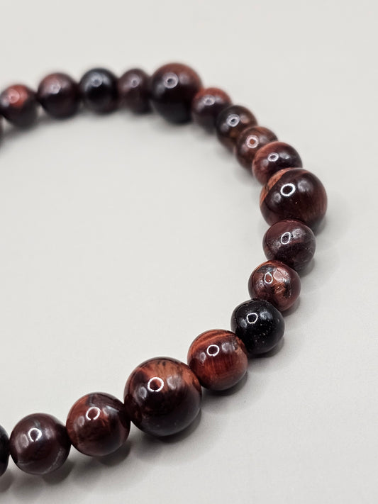 Red Tiger's Eye Bracelet