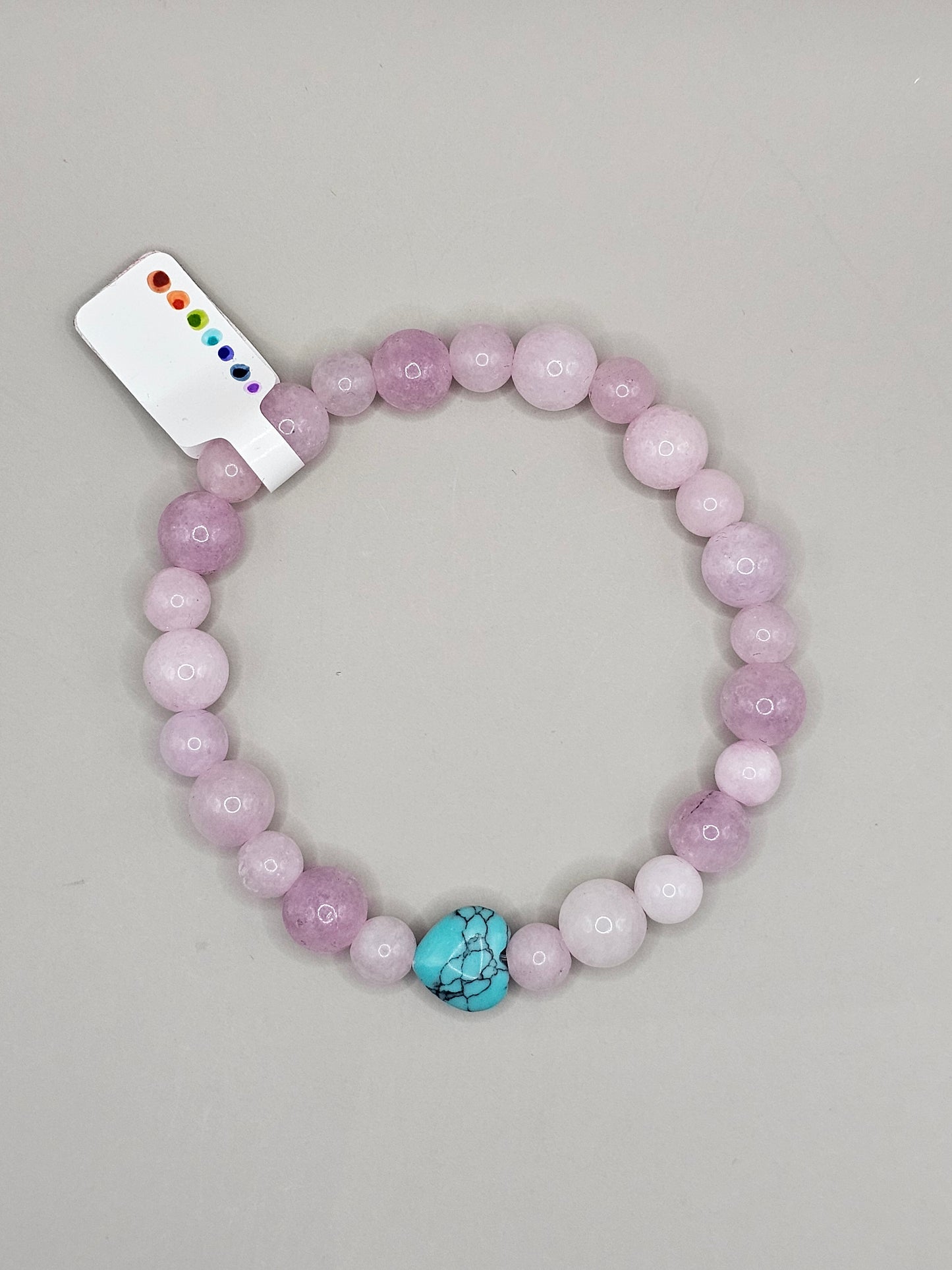 Mommy & Me Bracelet Set - Kunzite & Wagnerite Bracelet