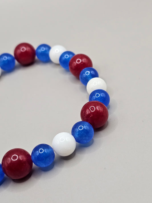 Red, White, & Blue Bracelet