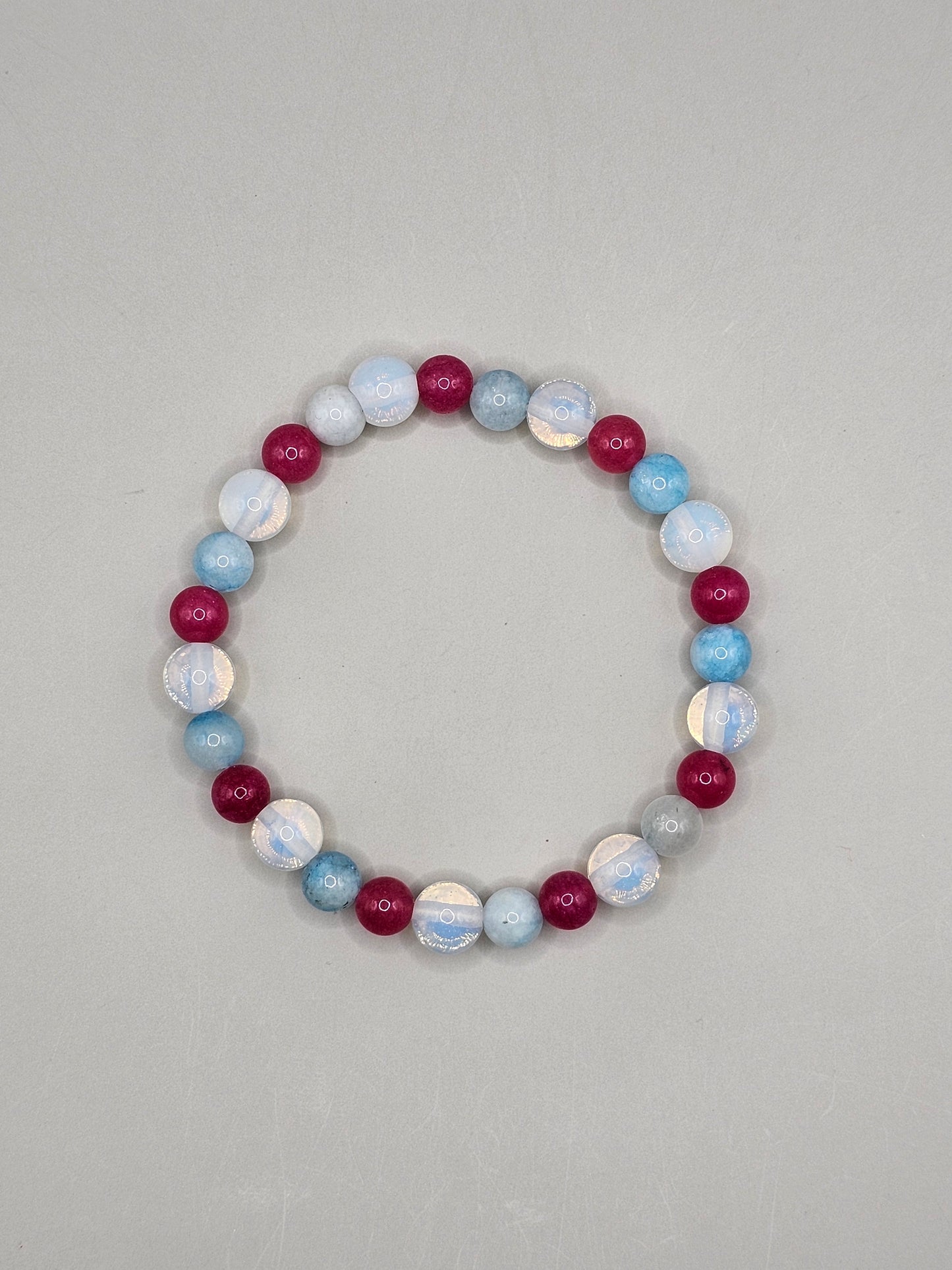 Opal and Agate Bracelet