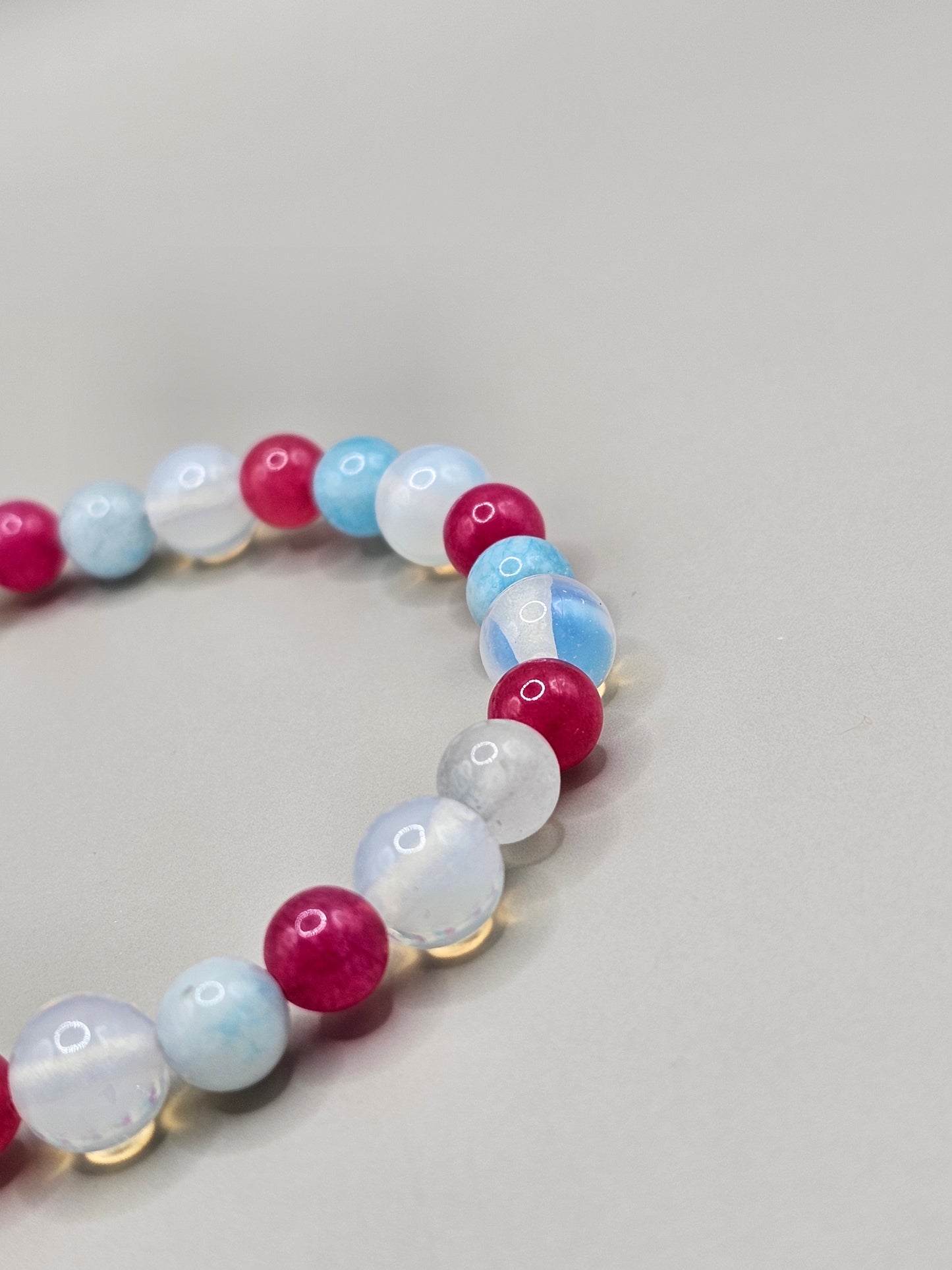 Opal and Agate Bracelet