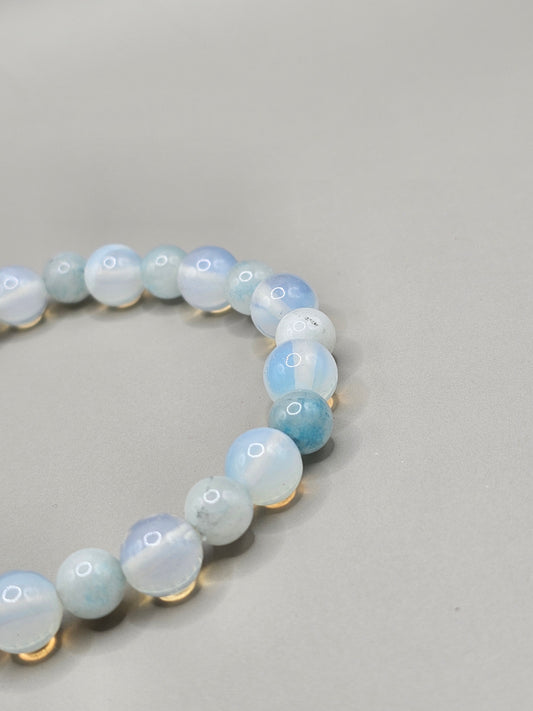 Opal Ocean Opal and Agate Bracelet